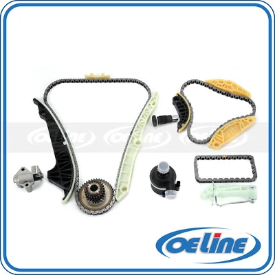 Kit de cadena de distribución bomba de agua para Audi A5 2012 2,0 L turboalimentado Foto 1 de 4