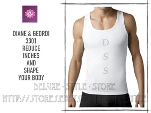 FAJA COLOMBIANA REDUCTORA MASCULINA COMPRESSION UNDERSHIRT FOR MEN GEORDI 3301 - Picture 1 of 21