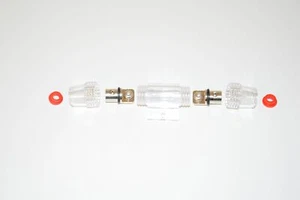 Mini ANL Sicherungshalter silber für Kabel bis 25mm² Car Hifi schraubbar - Bild 1 von 3