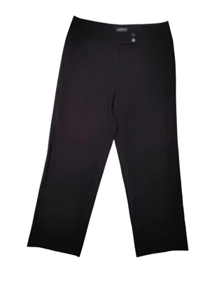 Pantalones de trabajo Josephine negros de pierna ancha 12 Foto 1 de 2