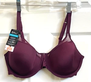 Reggiseno Bali One Smooth U Viola 40C convertibile ferretto C copertura completa 3439 - Foto 1 di 7