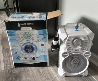 Máquina de Canto SDL485W Sistema de Karaoke Remix Portátil Alta Def Digital Bluetooth  Foto 1 de 2