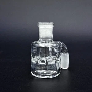 3" 14mm 90° Dicke Glas Aschefänger Scheibe Perc Bubbler Rauchen für Glasbong - Bild 1 von 6