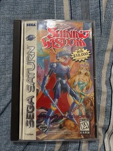 Shining Wisdom Authentic Sega Saturn **Bitte Lesen** Handbuch und Reg Karte  - Bild 1 von 6