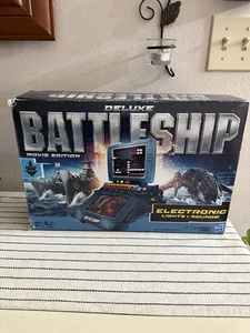 Deluxe Battleship Movie Edition Hasbro 2012 Electronic Lights & Sounds - Picture 1 of 10