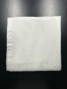 Restauration Hardware drap plat droitier blanc bio 600 TC coton satin king size - Photo 1/4