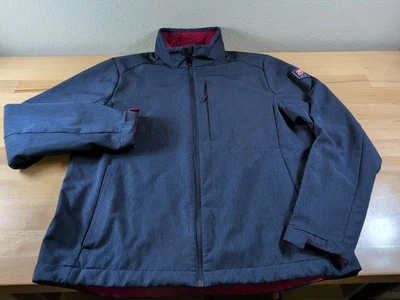 Chick-fil-A Uniform Work Jacket Adult Womens Large Blue Full Zip - Image 1 of 4