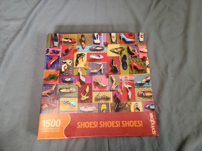 Springbok Shoes Shoes Shoes Puzzle 2001, 1500 pieces - Image 1 of 3
