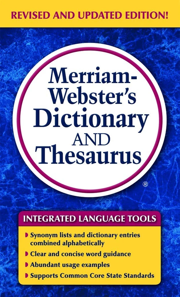 Merriam-Webster's Dictionary and Thesaurus By Merriam-Webster In - Image 1 of 1
