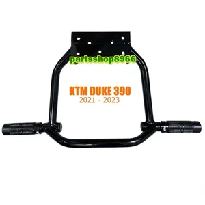 KTM DUKE390 Subcage Stunt Bike Pie Pinzas Negro Motocicleta Piezas Código de Potencia - Imagen 1 de 6