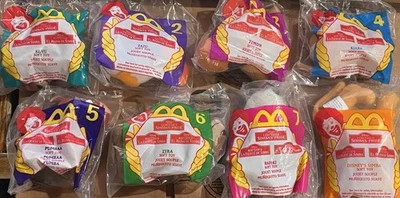 McDonald's 1998 El Rey León II Simbas Pride Peluche Lote #1-#8 Todo Sellado Nuevo Foto 1 de 2