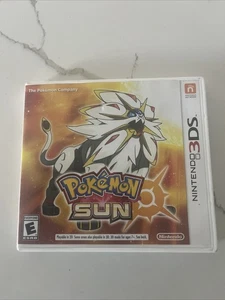 Pokemon Sonne Nintendo 3DS Nur Hülle! Kein Spiel!!! Authentic USA Version - Bild 1 von 4