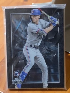 2024 Topps Chrome Black - Depth of Darkness Evan Carter #DOD-15 (RC) - Picture 1 of 2