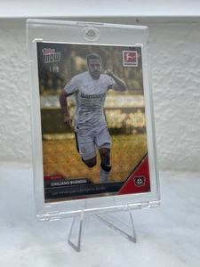 Topps Now Bundesliga 25 1/1 Emiliano Buendia Foil- Superfractor Bayer Leverkusen - Picture 1 of 2