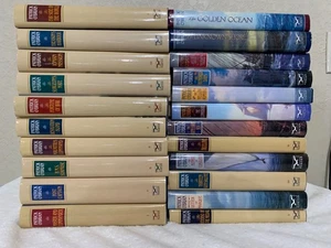 Aubrey Maturin Novels 1-20 by Patrick O'Brian HCDJ + 2 Extra Books Like New - Picture 1 of 15
