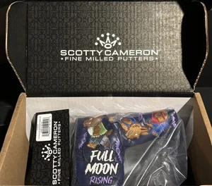 Cubierta de cabeza nueva y sellada Scotty Cameron 2025 Full Moon Rising Halloween Scotty Dog - Imagen 1 de 4