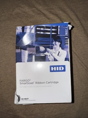 Fargo DTC1000 YMCKO Ribbon Cartridge w/ Cleaning Roller - 45000 - Image 1 of 2