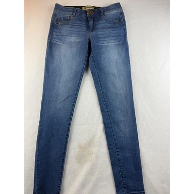 Democracy Women's Blue "Ab" Solution Skinny Jeans Size 4 - Image 1 of 4