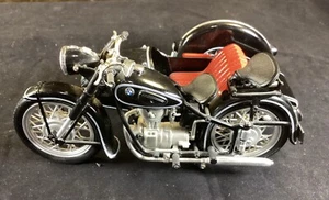 1957 BMW Motorcycle with Sidecar 1:10 Scale Model By Schuco/Unique Replicas - Picture 1 of 8