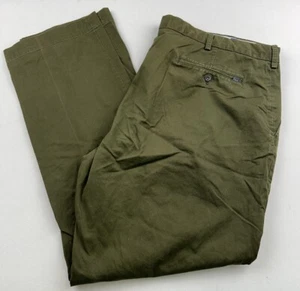 Polo Ralph Lauren Stretch klassische Passform Herren grün vorne flach Chino Hose 48Bx34 - Bild 1 von 13