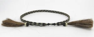 Vintage Braided Horse Hair Hat Band .5" Width, Adjustable Length - Picture 1 of 3