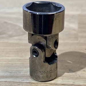 Craftsman 3/4" Universal Swivel Socket 3/8" Drive 6 Point G 43267 USA - Picture 1 of 7