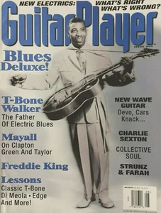 Guitar Player Magazine August 1995 Blues Deluxe T-Bone Walker & More! NEW! - Imagen 1 de 1