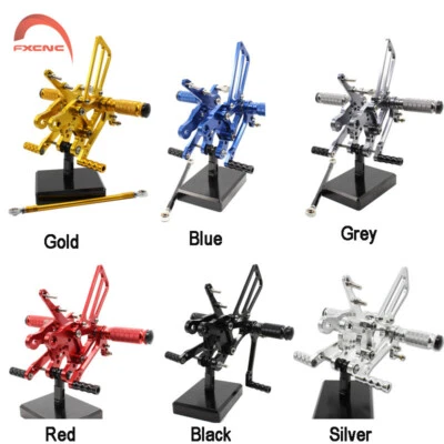 For Honda CBR400RR 1993 1994-1999 CNC Adjustable Rearset CBR900RR 1992-1998 1999 - Image 1 of 4