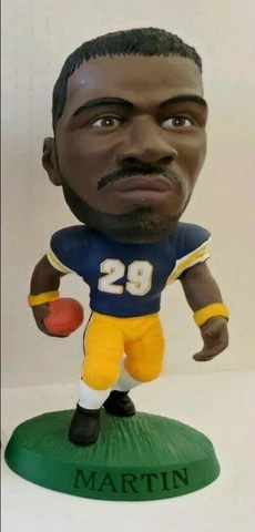 1998 Equity Sports Curtis Martin NY Jets Figure Football Player Statue Figure Cover