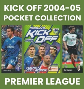 Merlin Premier League KICK OFF Pocket Collection 2004 / 2005 football stickers - Picture 1 of 39