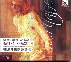 BACH Matthaüs-Passion PHILIPPE HERREWEGHE Chapelle Royal [3 x CD] Box set M+ - Picture 1 of 5
