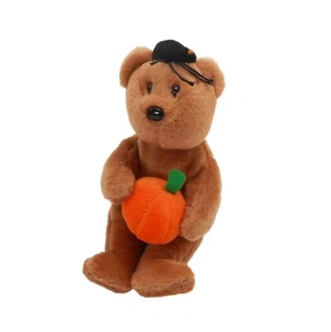 Ty Halloweenie Beanie Baby Hocus the Halloween Bear Trick or Treat Stuffer 2005 - Picture 1 of 6