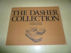 1979 VW Dasher Collection Sales Brochure - Vintage - Picture 1 of 8