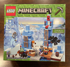 LEGO MINECRAFT 21131 THE ICE SPIKES FACTORY SEALED BOX RETIRED RARE ~~