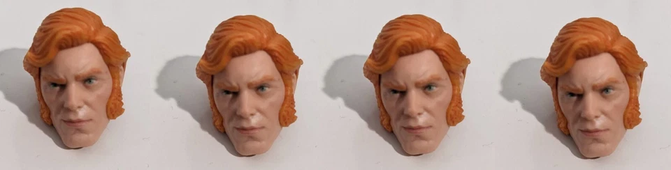 4x Marvel Legends CABEZA DE PATILLAS BANSHEE Figura Personalizada Forraje (60 Aniversario Paquete de 3 Foto 1 de 1