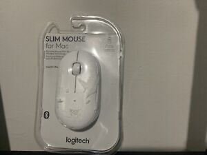 Logitech Wireless Bluetooth Slim Mouse for Mac MR0075 (2021) - White