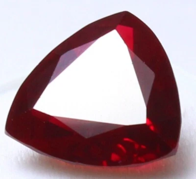 Natural 5.00 Ct Certified Madagascar Deep Blood Red Ruby 11x11 mm Unheated Gems - Image 1 of 4