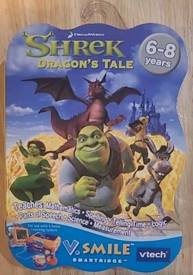 Shrek Dragon's Tale (Vtech V.Smile) 6-8 Years *NEW & UNOPENED* - Image 1 of 4