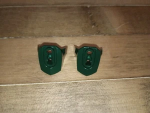 2 Lego part 90641 Size 3 Hero Factory Armor Dark Green Bionicle Star Wars Chima - Picture 1 of 12