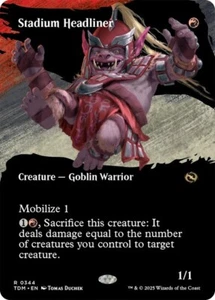 Stadium Headliner Borderless Tarkir: Dragonstorm NM MTG - Picture 1 of 1