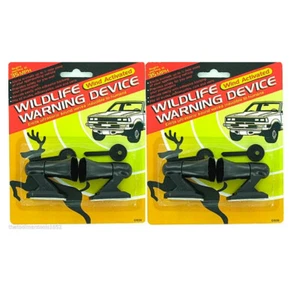 4 Ultrasonic Car Deer Warning Whistles 2 Packs Auto Safety Alert Device Safety ! - Picture 1 of 5