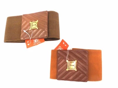 Cintura donna a fascia elasticizzata con chiusura Vera Pelle | Laura BIAGIOTTI - Immagine 1 di 2