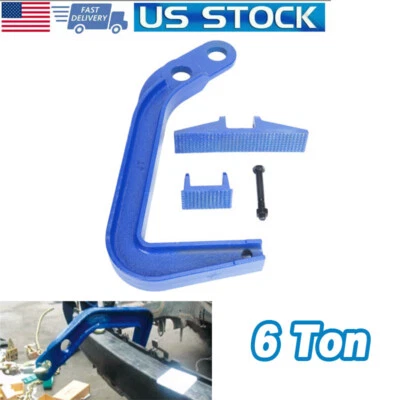 Auto Body Frame Chassis Deep Hook Clamp Dent Puller Pulling Set Jumbo Hook 6 Ton - Image 1 of 4