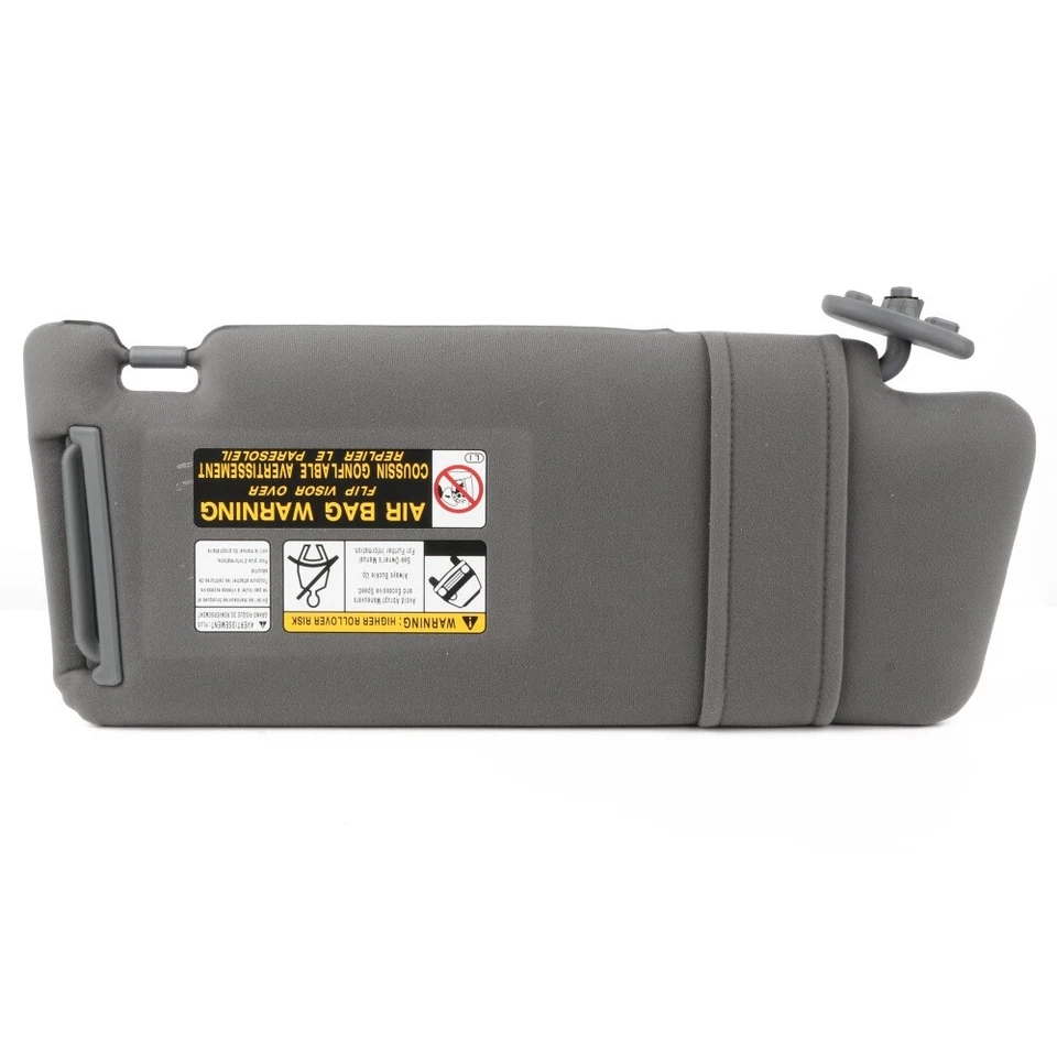 Med Gray Driver Side Sun Visor For Toyota Tacoma 2005-2015 w/Mirror 7432004101B0 - Imagem 1 de 4