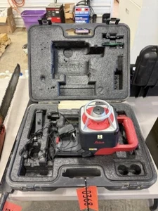 Leica Roteo 35G Rotary Green Beam Laser Level w/ RRC350G + Accs Transit - Picture 1 of 5
