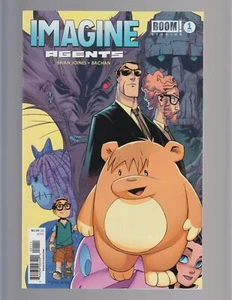 Imagine Agents #1 (Portada de Kary Randolph, Brian Joines, Bachan, película) casi nuevo 2017 - Imagen 1 de 2