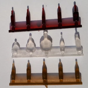 Wine/Spirit Bottles for Dollhouses & Dioramas - Picture 1 of 27