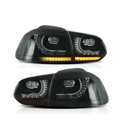 Luz trasera LED para Volkswagen Golf 6/GTI/Golf R lente ahumada 2010-2014 lámpara trasera Foto 1 de 4