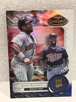 2022 Topps Gold Label Base Class 2 #97 Kirby Puckett - Minnesota Twins - Image 1 of 2