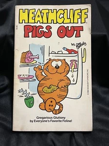 Heathcliff Taschenbuch Pigs Out 1984 Vintage George Gately - Bild 1 von 3